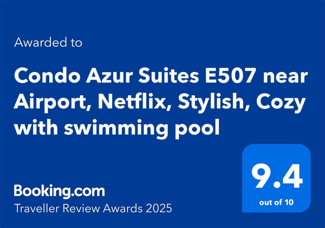 Condo Azur Suites E507 Near Airport, Netflix, Stylish, Cozy With Swimming Pool Lapu-Lapu City Kültér fotó